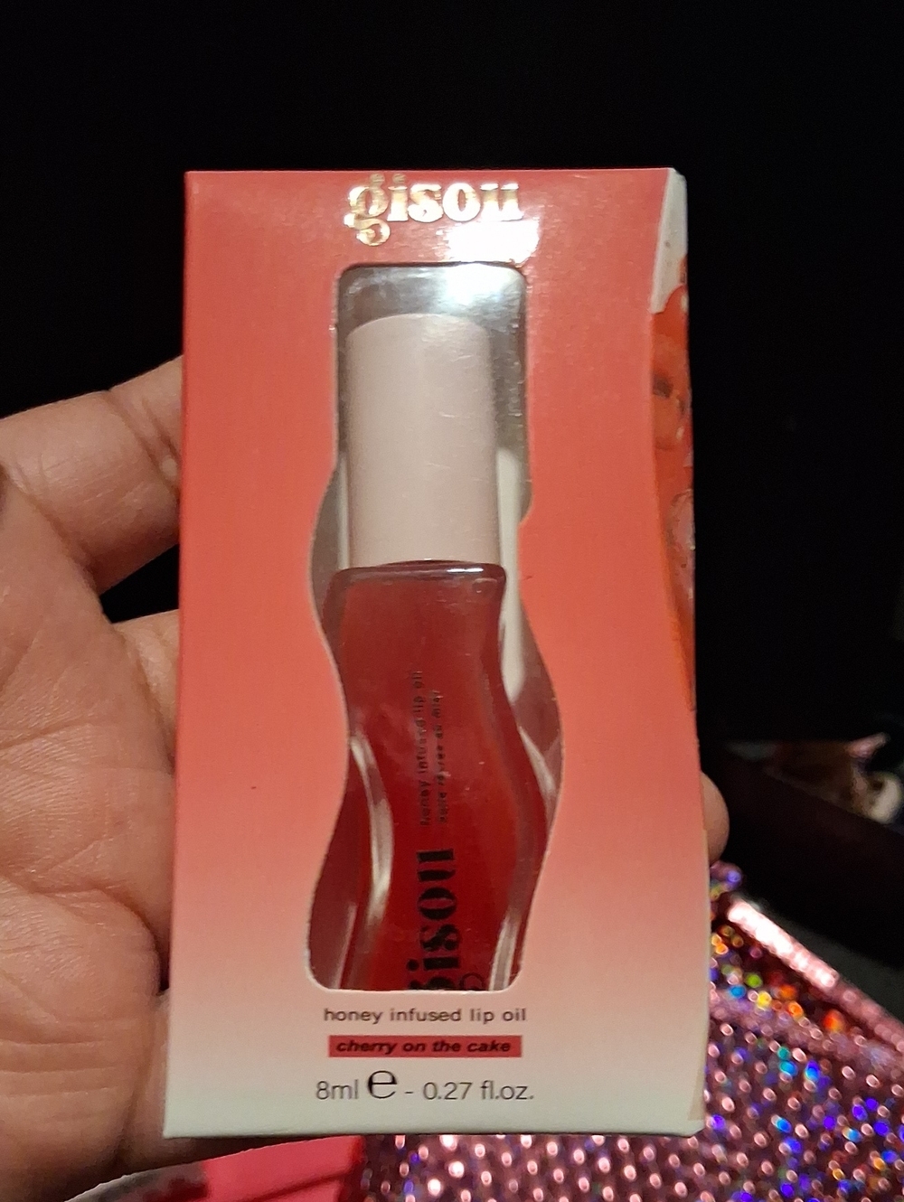Gisou Honey-Infused Lip Oil - Cherry On The Cake (Red)